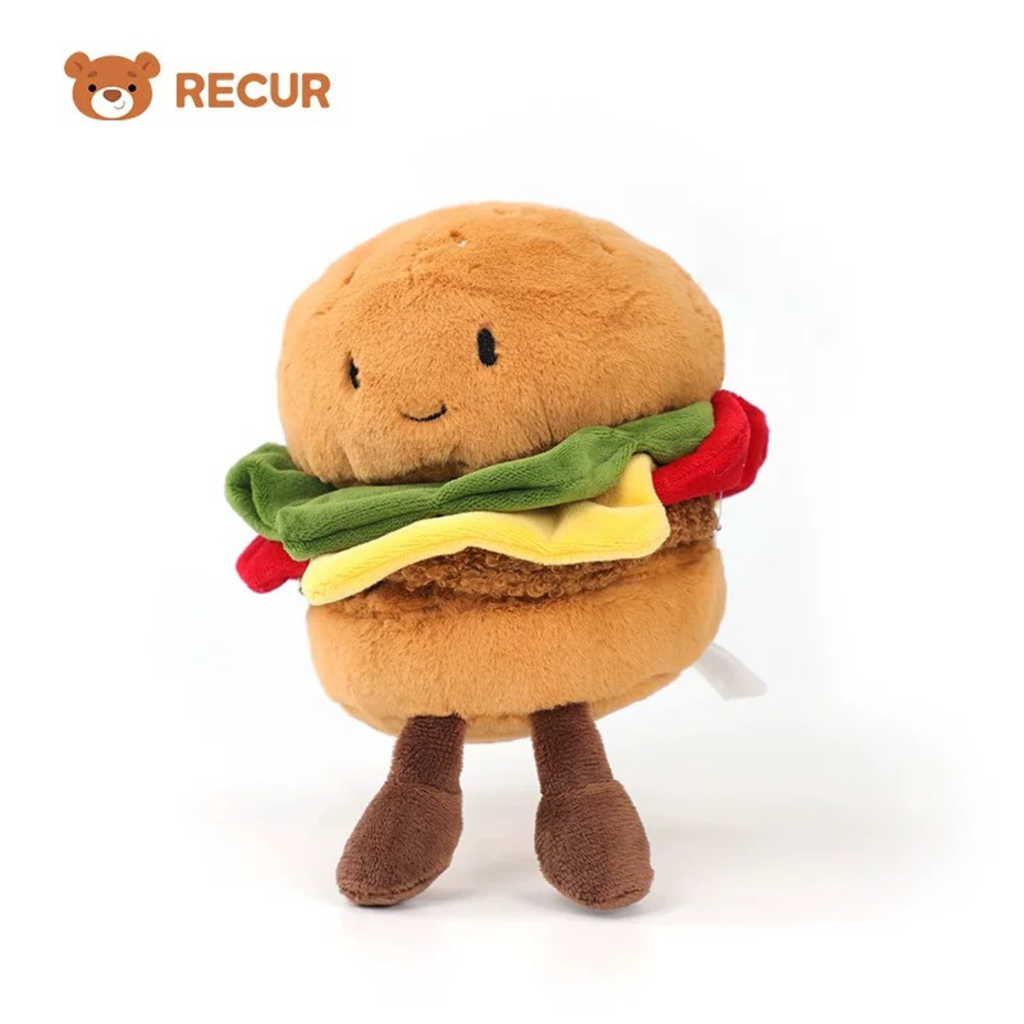 Recur - Đồ chơi nhồi bông Bánh Hamburger