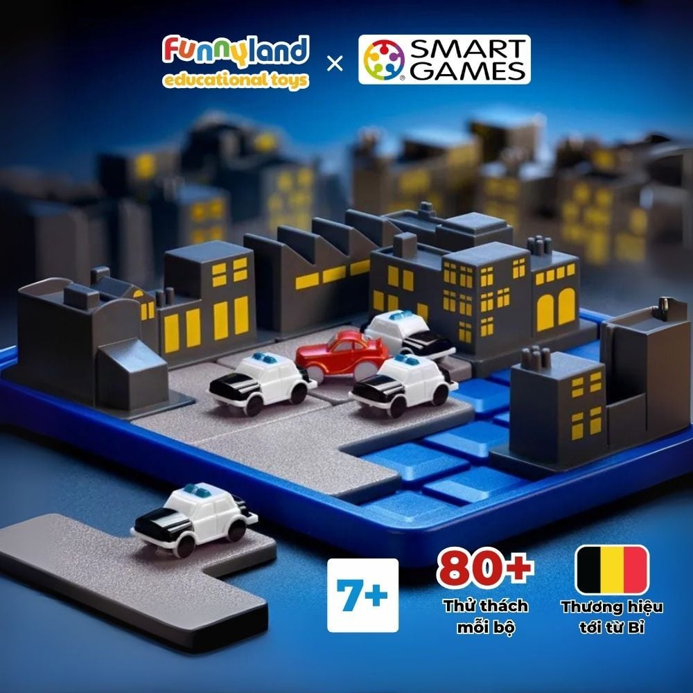 Đồ chơi trí tuệ Smartgames Thử thách RoadBlock