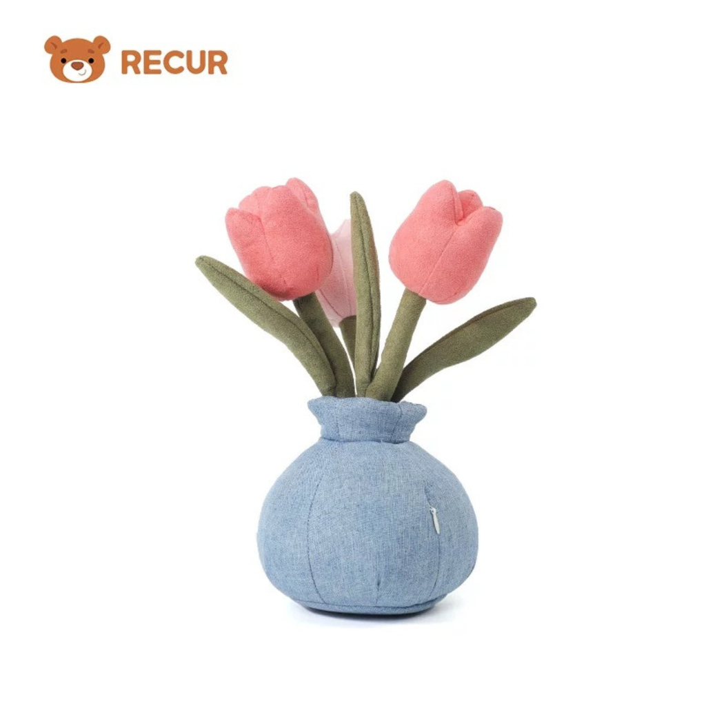 Recur - Cây hoa nhồi bông Tulip (Có Hương Thơm)