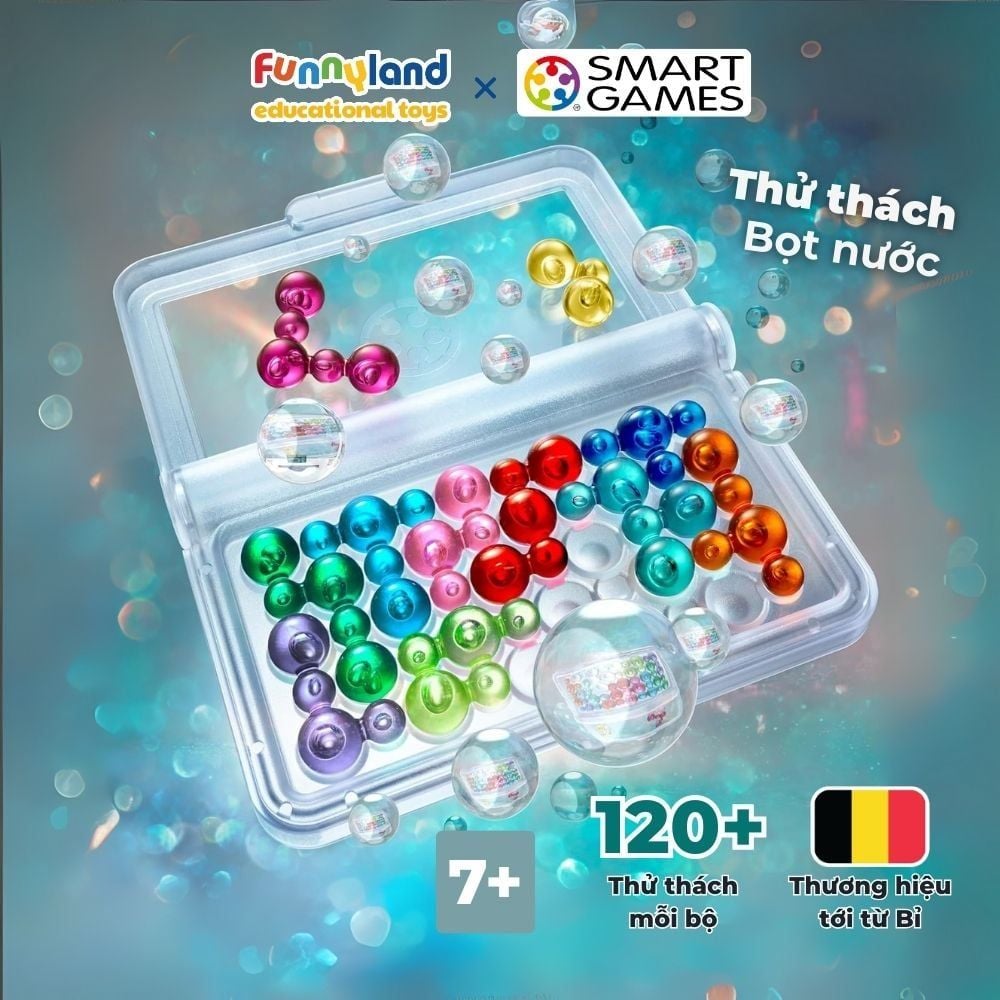 Đồ chơi trí tuệ Smartgames Thử thách IQ Bubbles