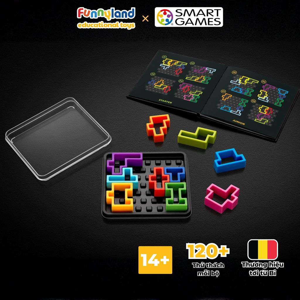 SmartGames - Thử thách IQ Deluxe - Square