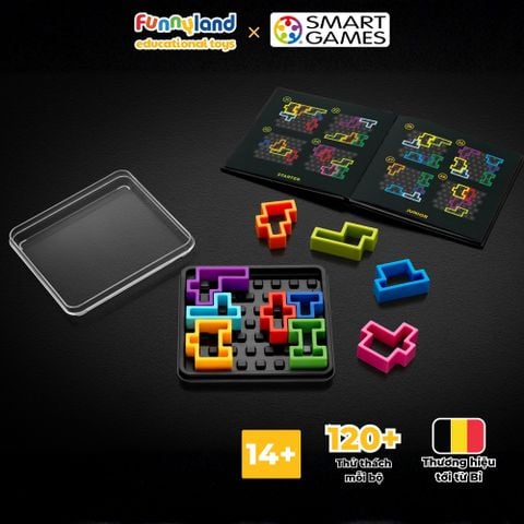 Đồ chơi trí tuệ Smartgames thử thách IQ Deluxe - Square