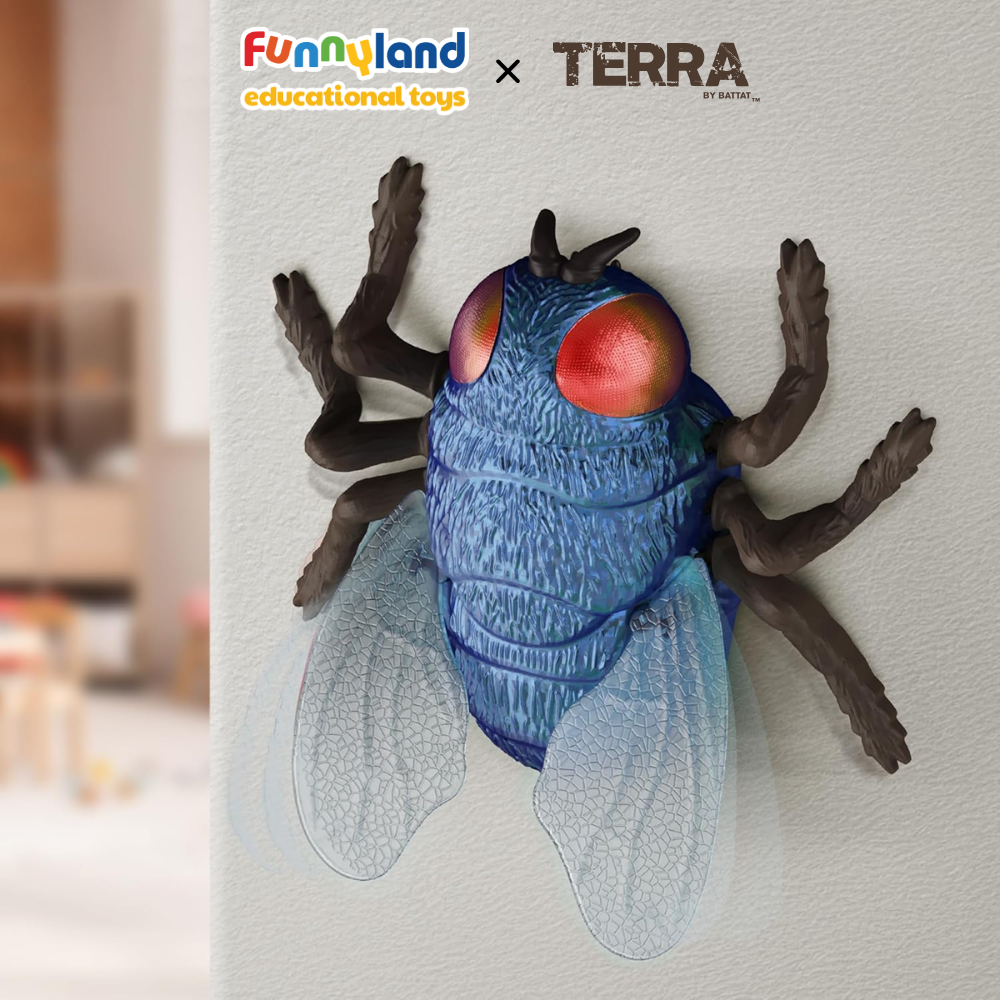 Terra - Ruồi xanh bò trên tường điều khiển từ xa