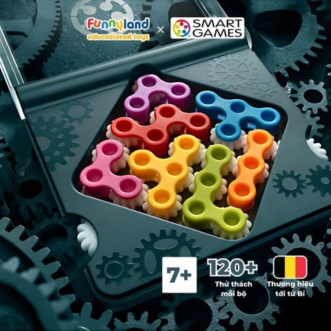 Đồ chơi trí tuệ Smartgames Thử thách IQ Gears