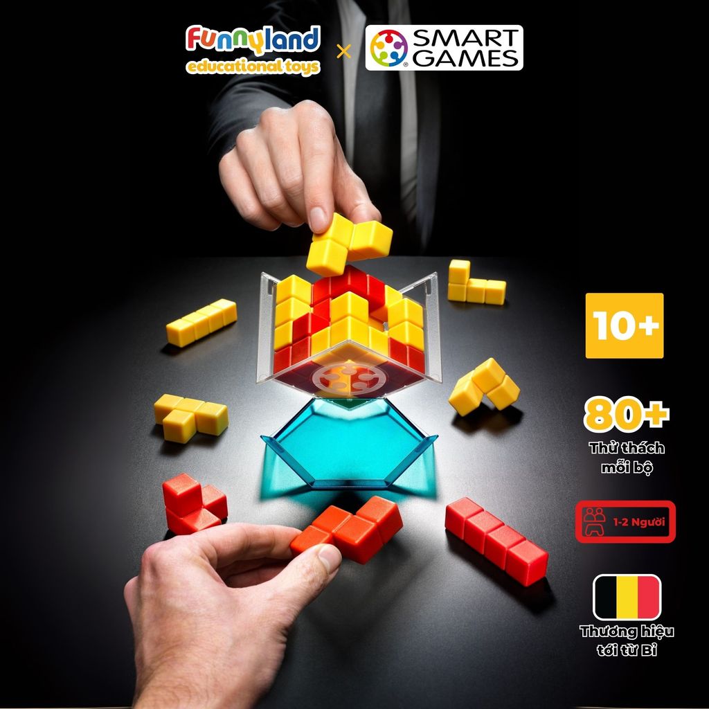Đồ chơi trí tuệ Smartgames Thử thách Cube Duel