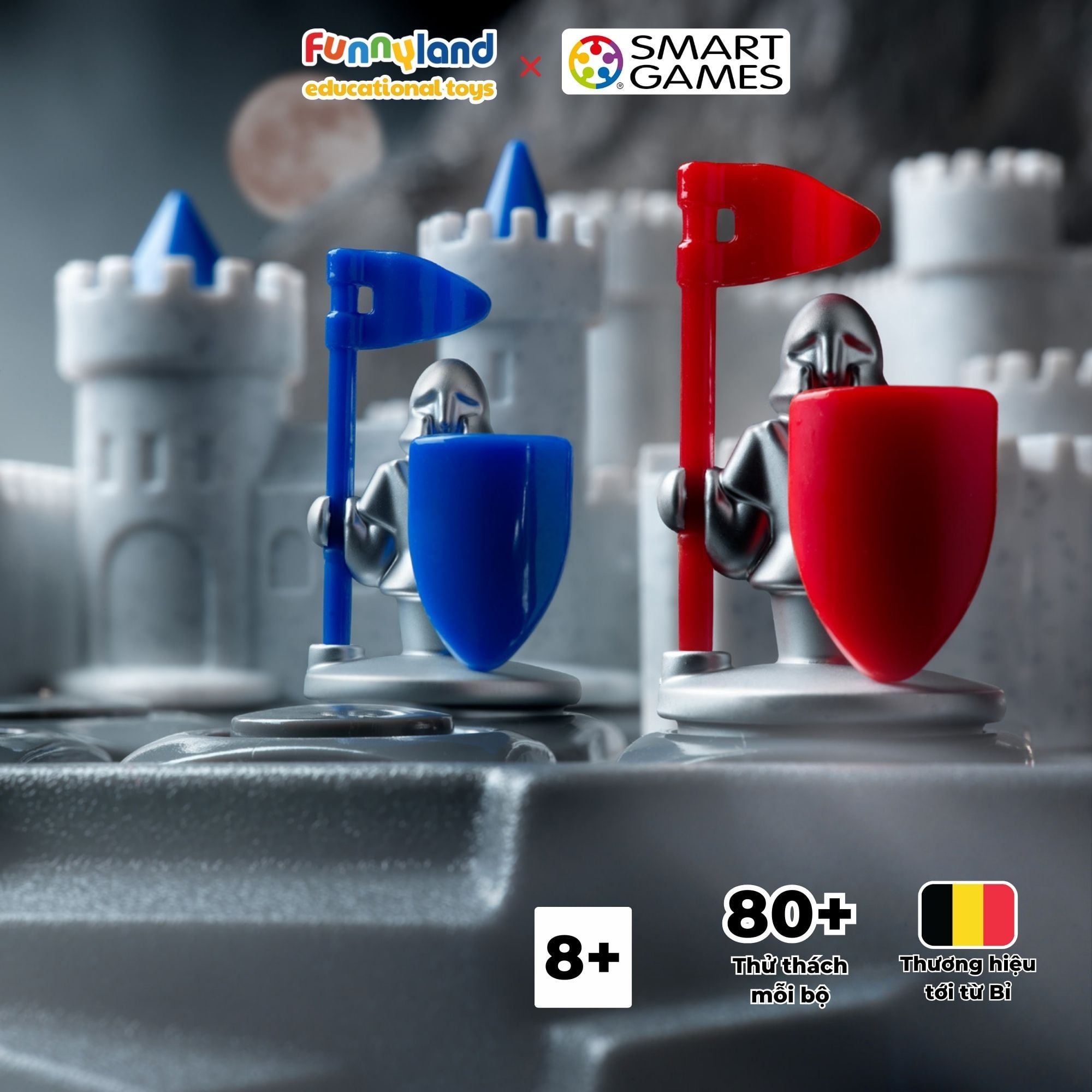 Đồ chơi trí tuệ Smartgames Thử thách Walls & Warriors