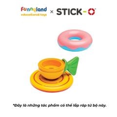 Đồ chơi xếp hình nam châm Hàn Quốc Stick-O COOKING SET
