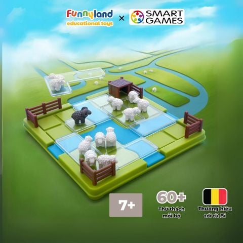 Đồ chơi trí tuệ Smartgames Thử thách Counting Sheep