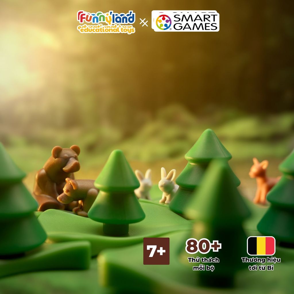 Đồ chơi thông minh Smartgames Thử thách SmartGames Grizzly Gears