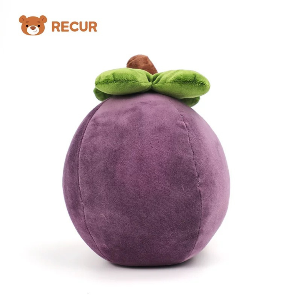 Recur - Đồ chơi nhồi bông Quả Măng Cụt (M)