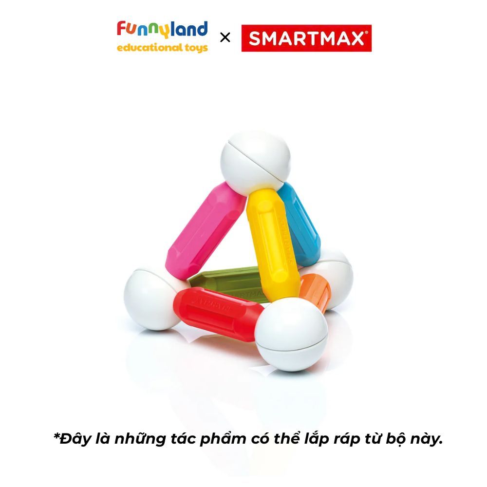 SmartMax - Bộ Xếp Hình Nam Châm (23 pcs)