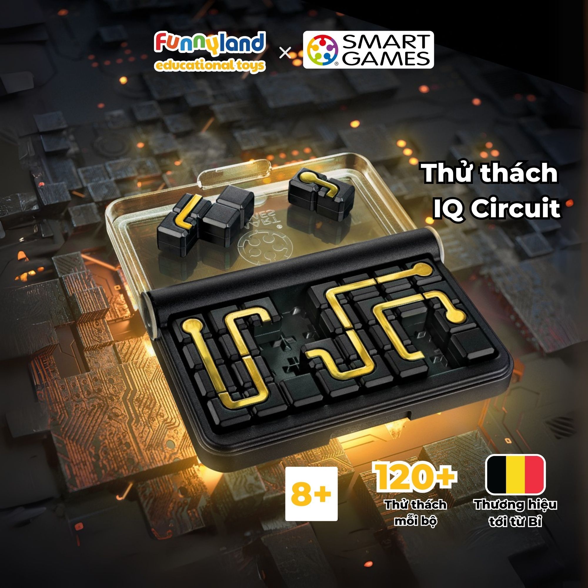 Đồ chơi trí tuệ Smartgames Thử thách IQ Circuit (SG 467)