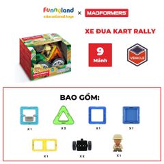 Bộ Xe Thám Hiểm Jungle Rally (Kèm Nhân Vật)