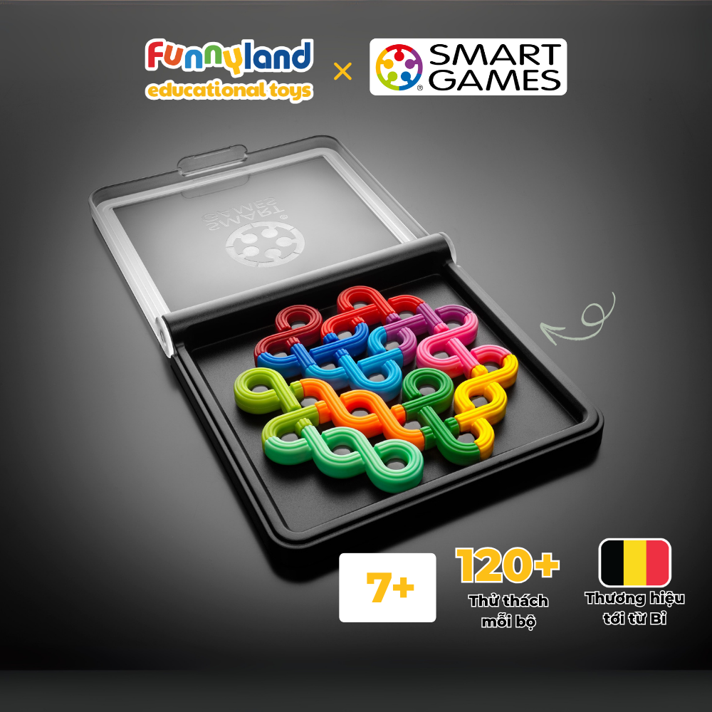 Đồ chơi trí tuệ Smartgames Thử thách IQ Noodles