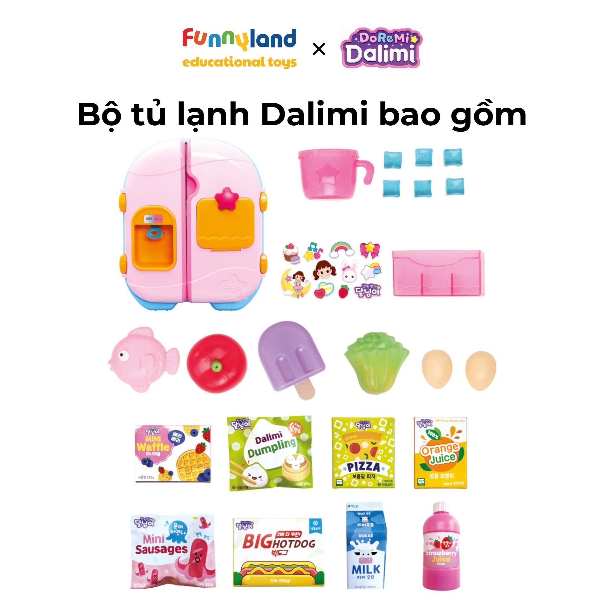 Bộ tủ lạnh Dalimi