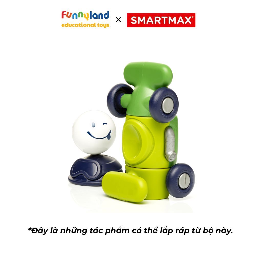 Đồ chơi xếp hình nam châm SmartMax Chiếc Xe Đầu Tiên