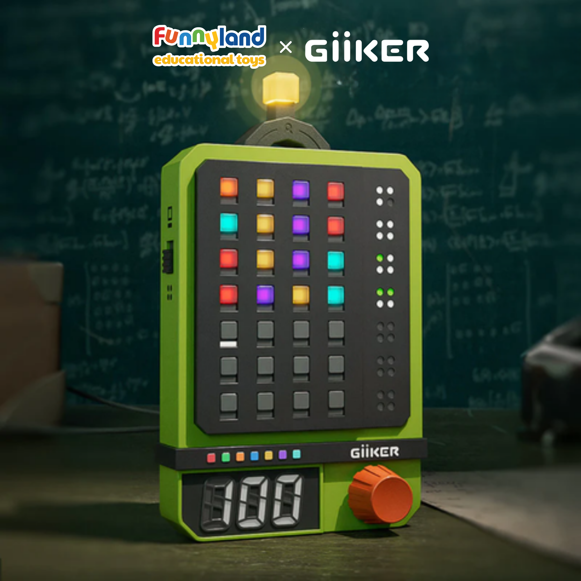 Đồ chơi giải đố cầm tay thông minh Giiker Super Decoder