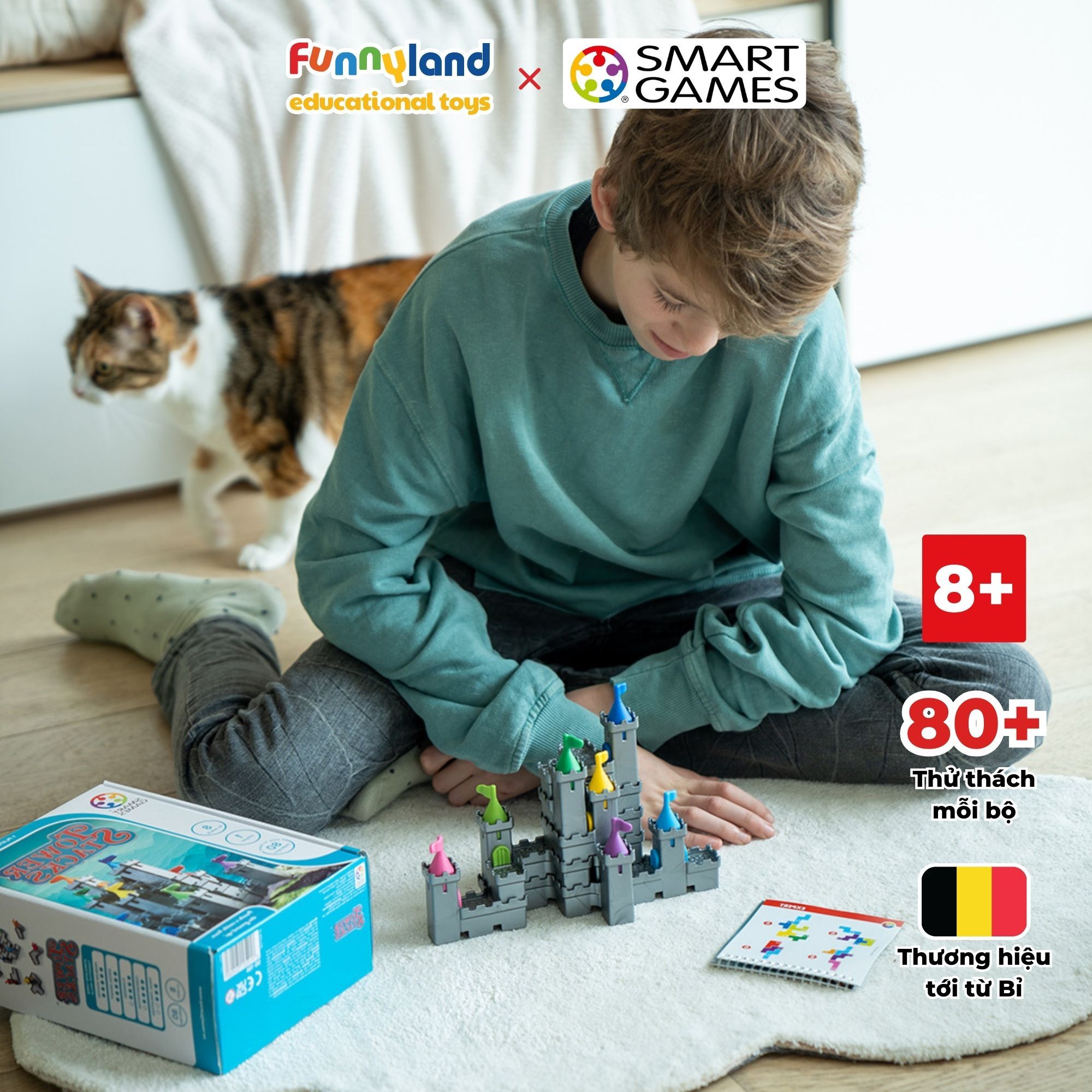 Thử Thách Tower Stacks