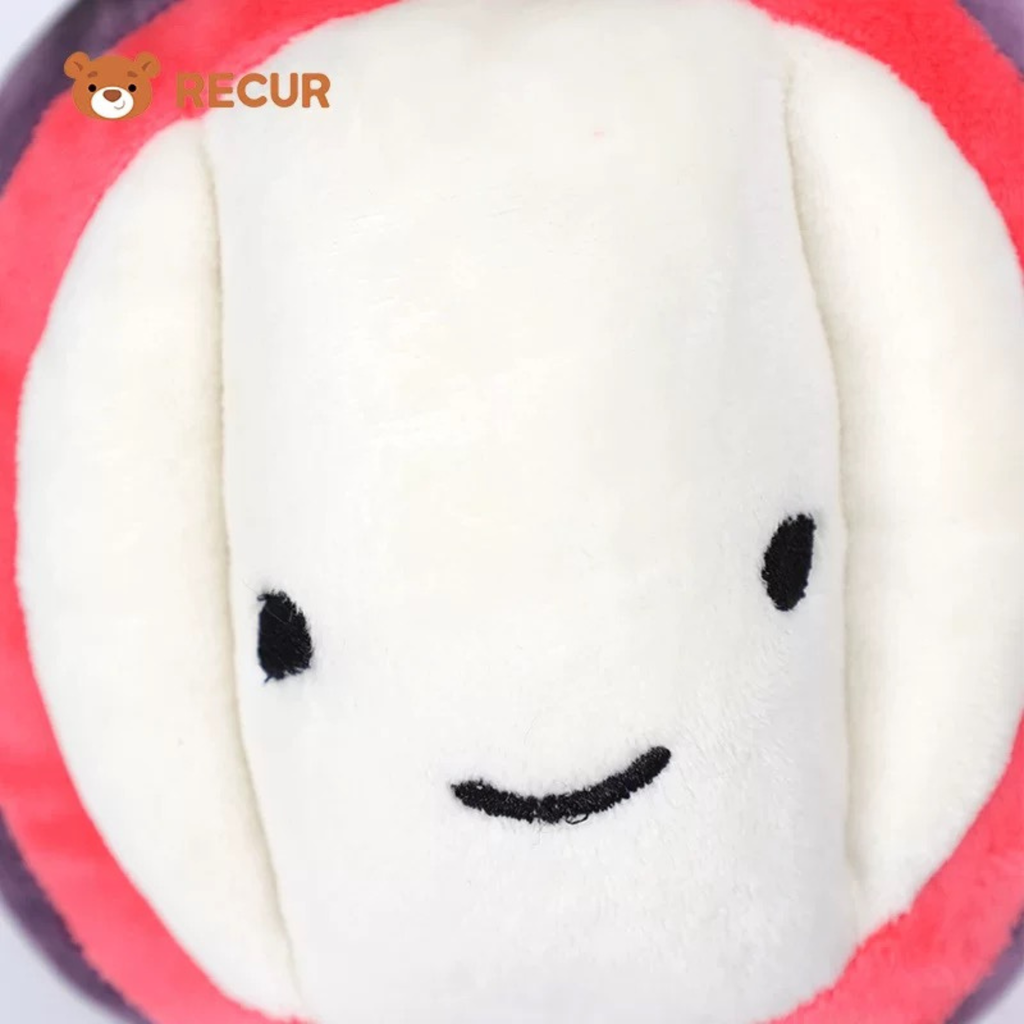 Recur - Đồ chơi nhồi bông Quả Măng Cụt (M)