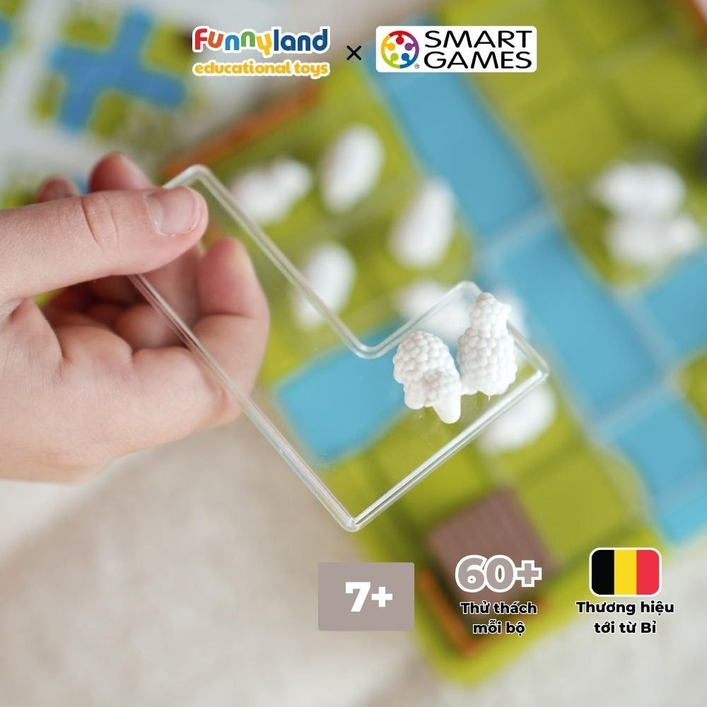 Đồ chơi trí tuệ Smartgames Thử thách Counting Sheep