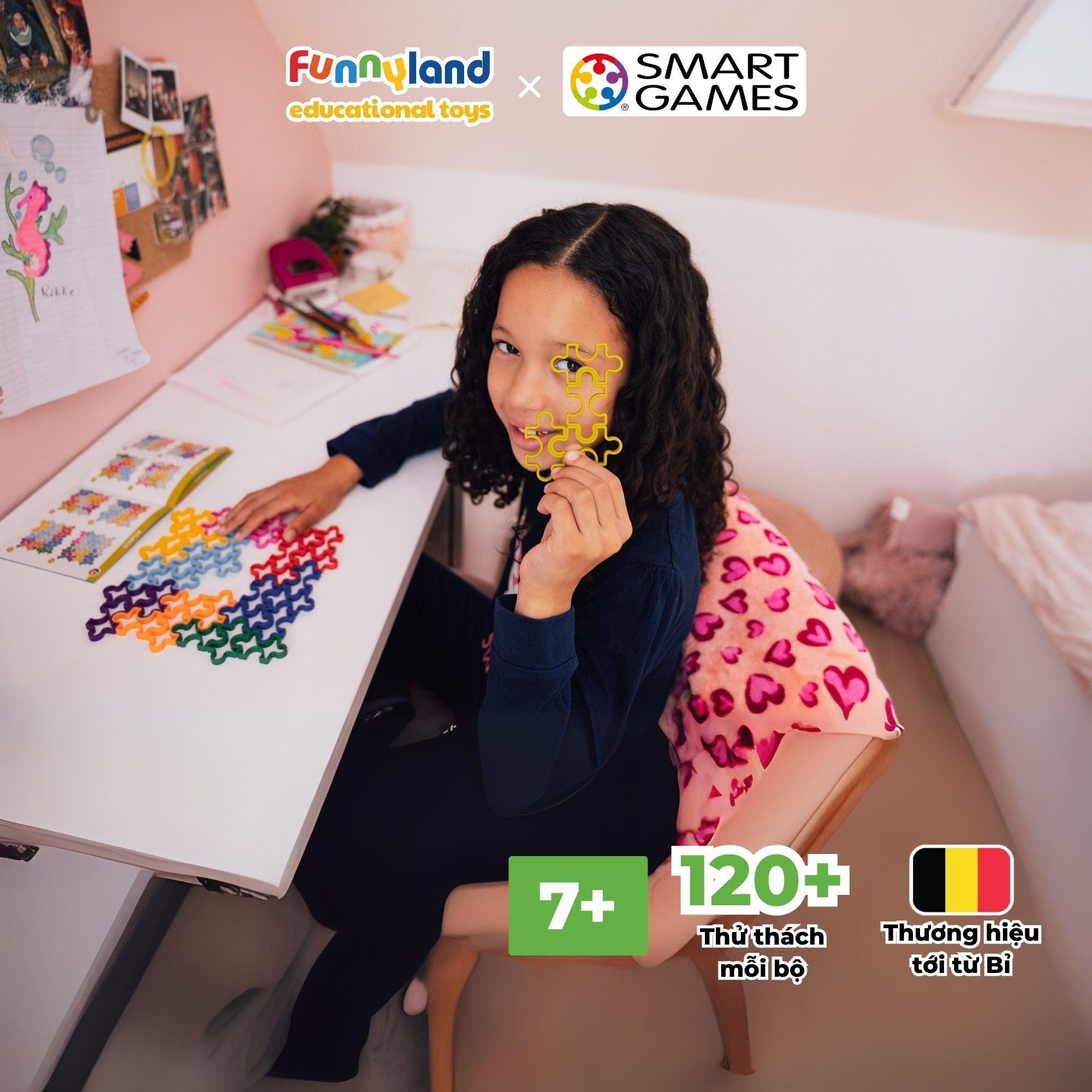 Đồ chơi trí tuệ Smartgames Thử thách IQ Matrix