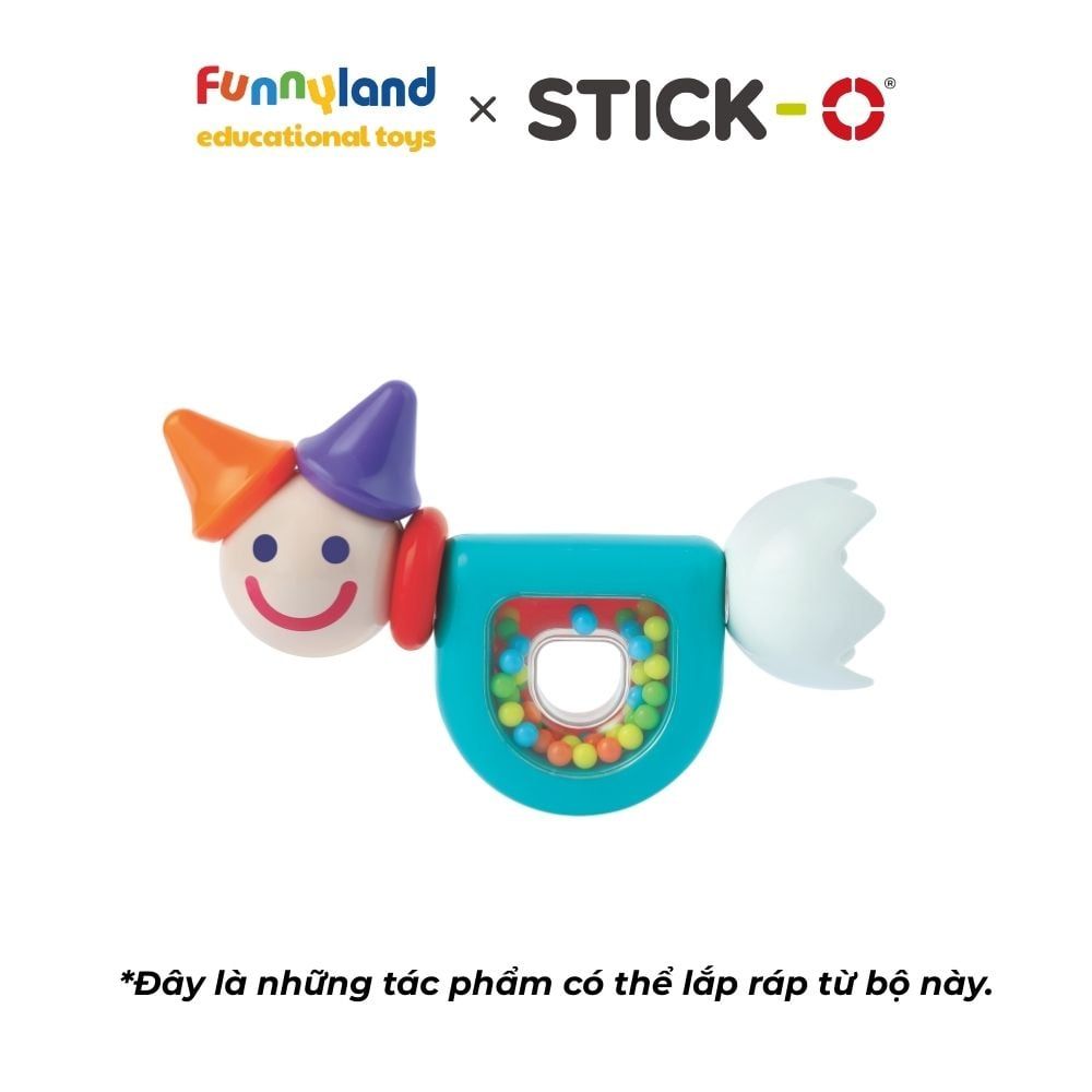 Stick-O - Bộ bạn thân ngộ nghĩnh (10 chi tiết) Stick-O