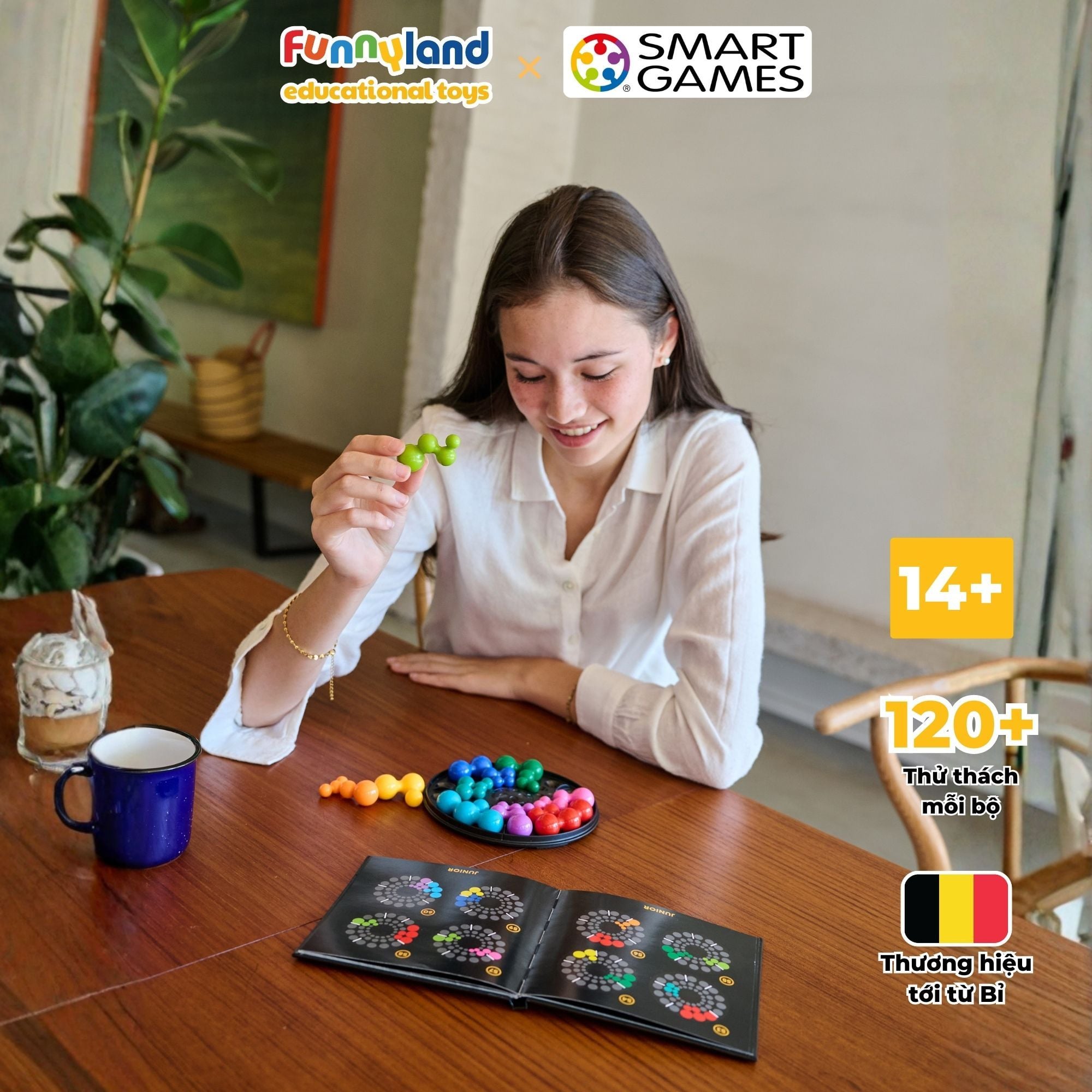 Đồ chơi trí tuệ Smartgames thử thách IQ Deluxe - Circle