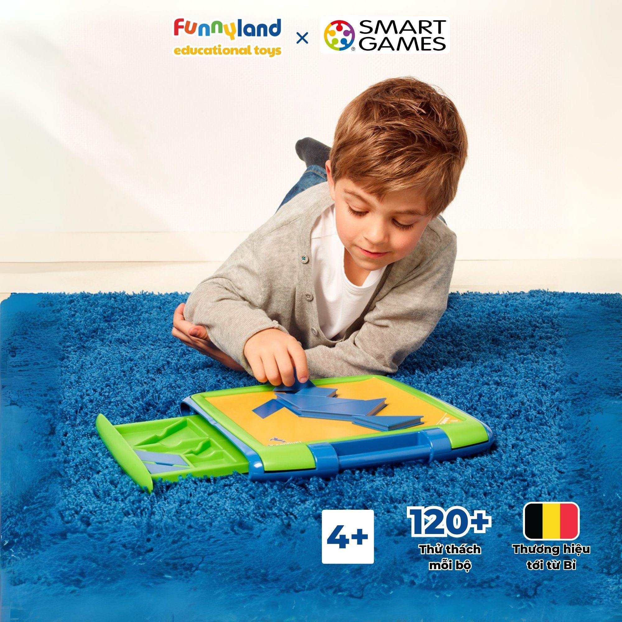 Đồ chơi trí tuệ Smartgames Thử thách Tangoes Jr.