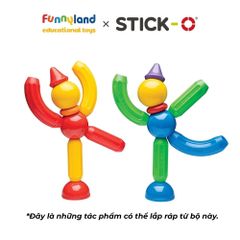 Đồ chơi xếp hình nam châm Hàn Quốc Stick-O BASIC 30 SET