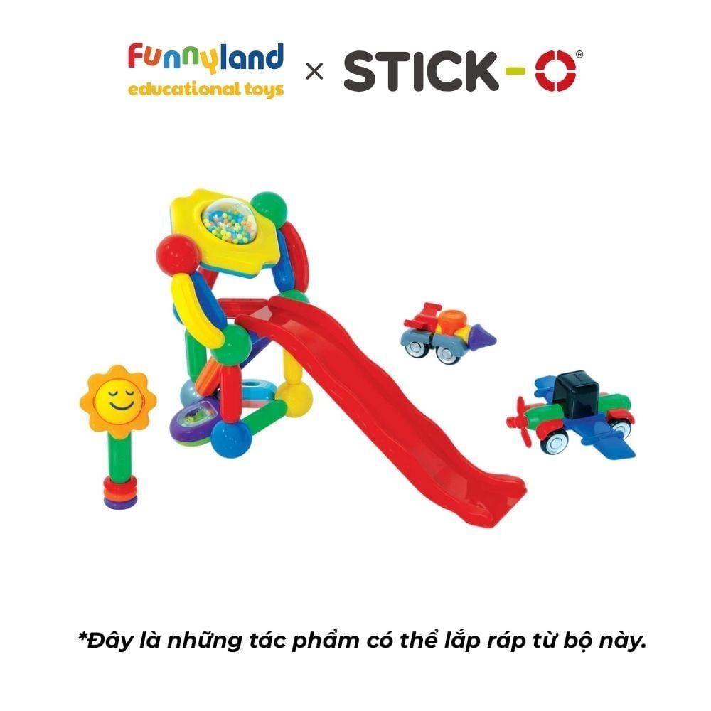 Stick-O - Bộ sáng tạo (60 chi tiết) Stick-O