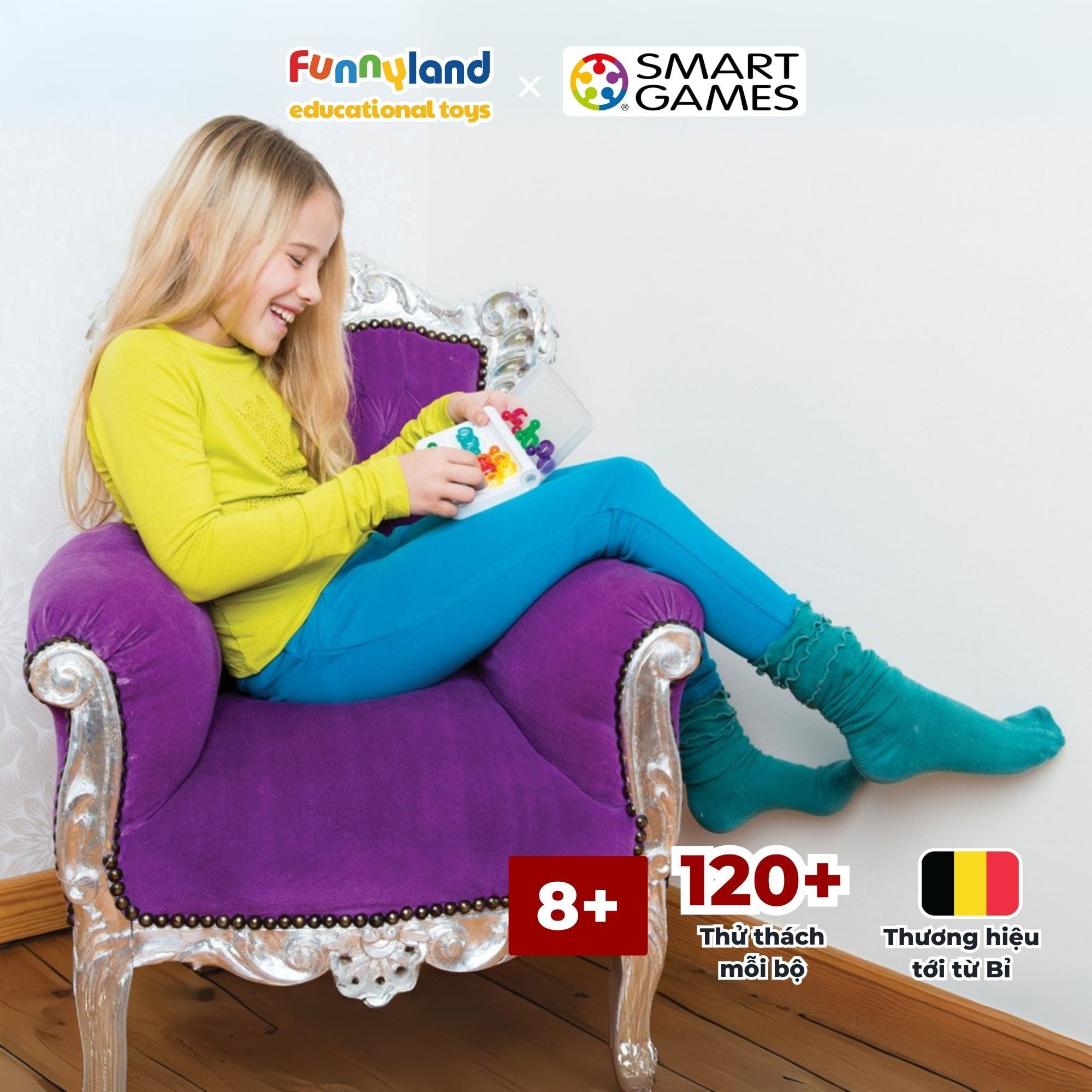 Đồ chơi trí tuệ Smartgames Thử thách IQ Link