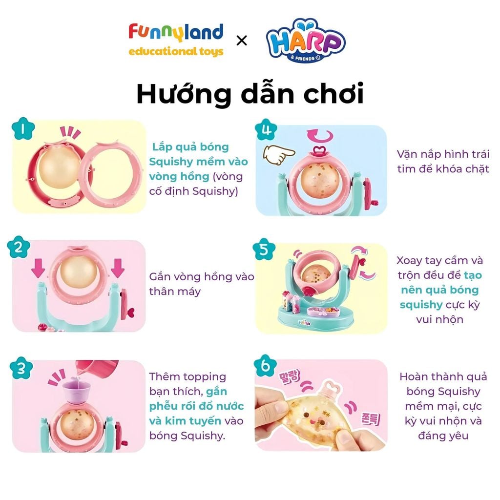 Harp - Máy làm bóng bóp tay