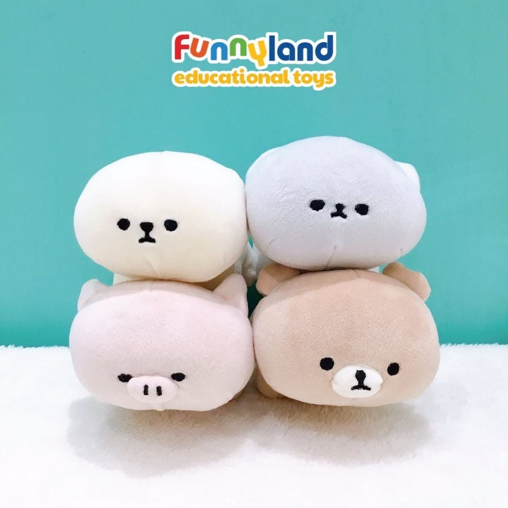  Thú bông Nhật Bản Mofmo Friends - Chú chó Bichon Frise 
