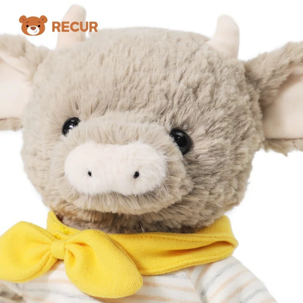 Recur - Thú bông Little Cow the Poppy (Có Hương Thơm)
