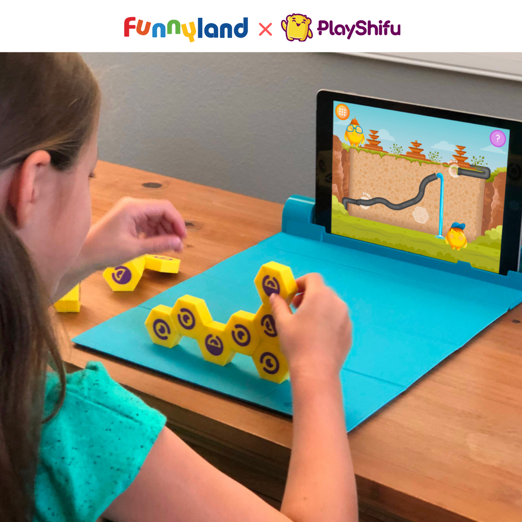 Bộ đồ chơi thực hành STEM - tiếng anh, toán học, lắp ghép Wiz Plugo