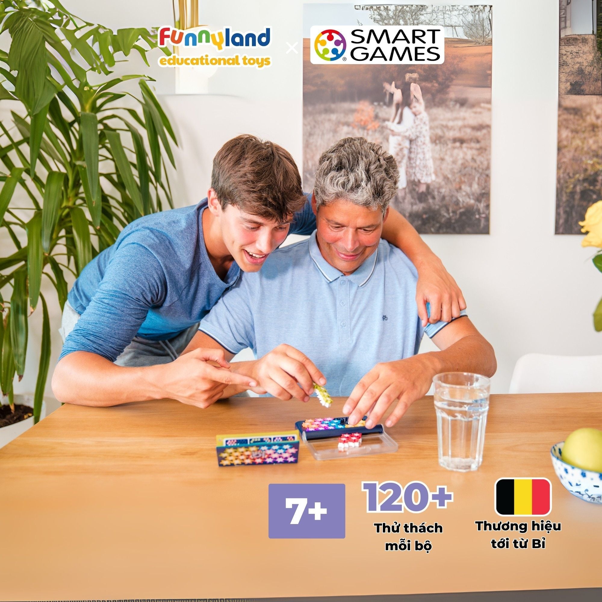 Đồ chơi trí tuệ Smartgames Thử thách IQ Stars