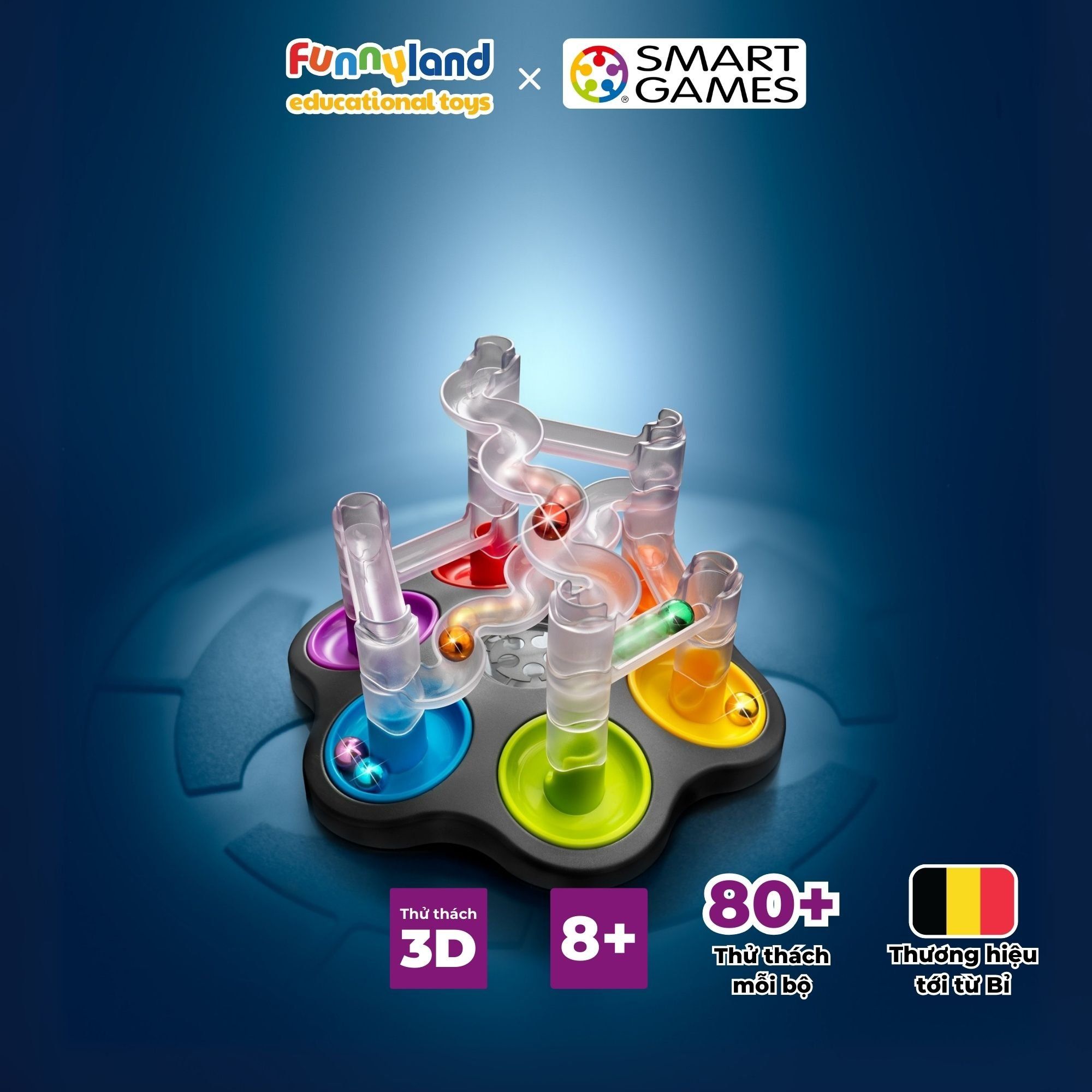 Đồ trơi trí tuệ Smartgames Thử thách Dropzone