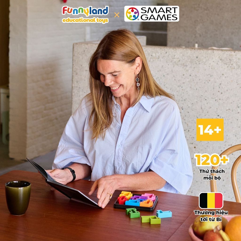 SmartGames - Thử thách IQ Deluxe - Square