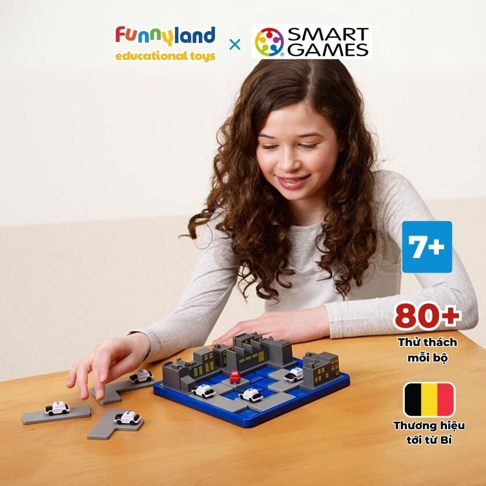 Đồ chơi trí tuệ Smartgames Thử thách RoadBlock
