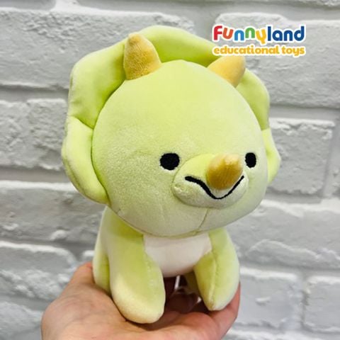 Thú bông Nhật Bản Mofmo Friends - Khủng Long Triceratops