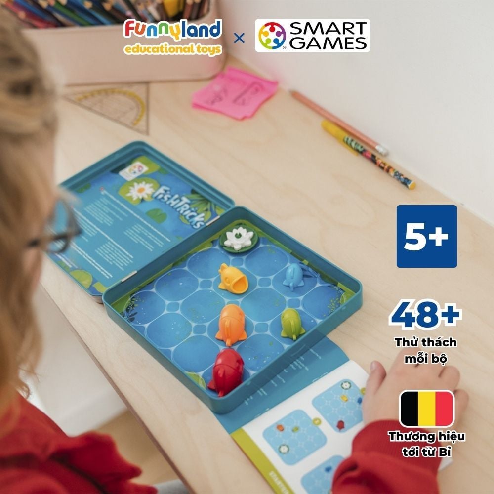 Đồ chơi trí tuệ Smartgames Thử thách FishTricks