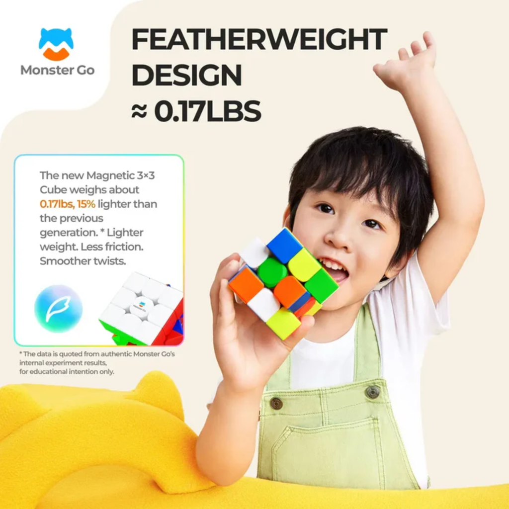 Monster Go - Đồ chơi Rubik MG Magnetic 3X3 (Online Exclusive)