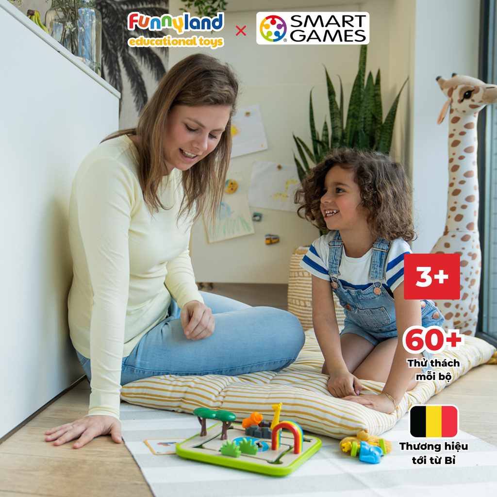 SmartGames - Thử thách Safari Park Jr.