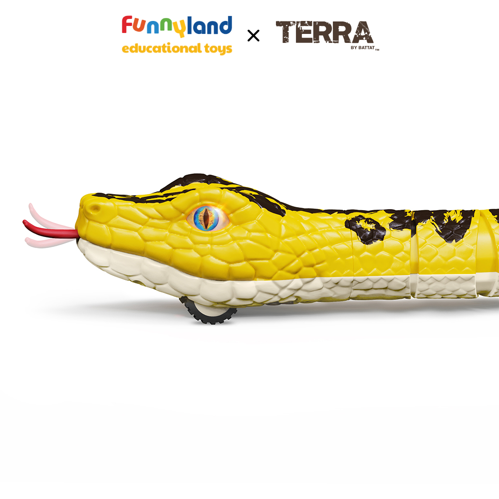 Đồ chơi mô hình động vật Terra - Trăn Anaconda điều khiển từ xa