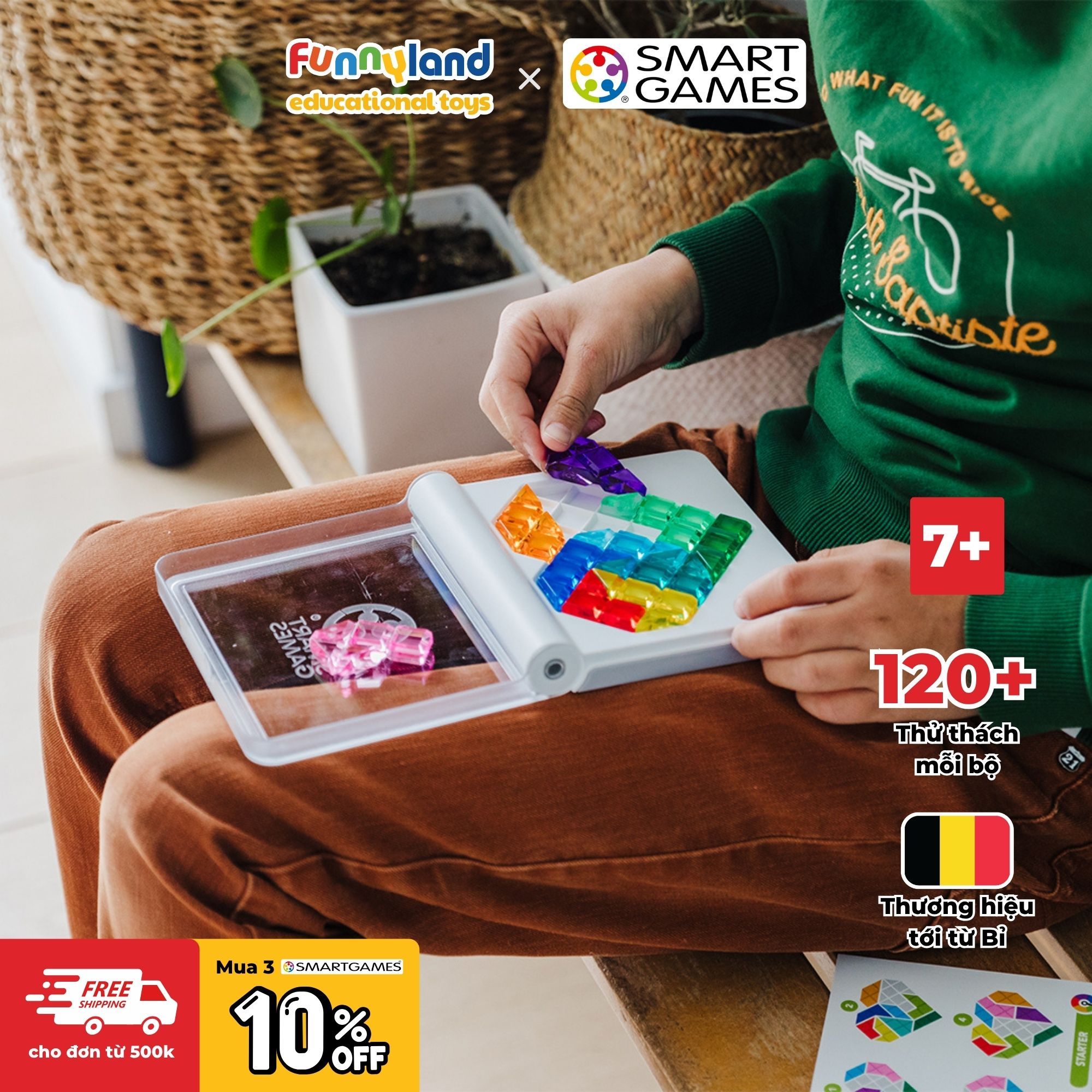 Đồ chơi trí tuệ Smartgames Thử thách IQ Love (SG 302)