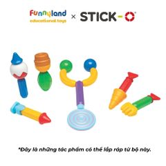 Đồ chơi xếp hình nam châm Hàn Quốc Stick-O ROLE PLAY SET