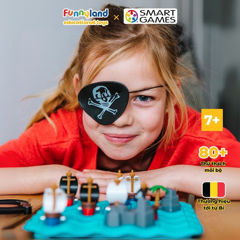 SmartGames - Thử thách Đại chiến Tàu hải tặc