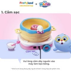 Máy làm kẹo bông gòn Harp