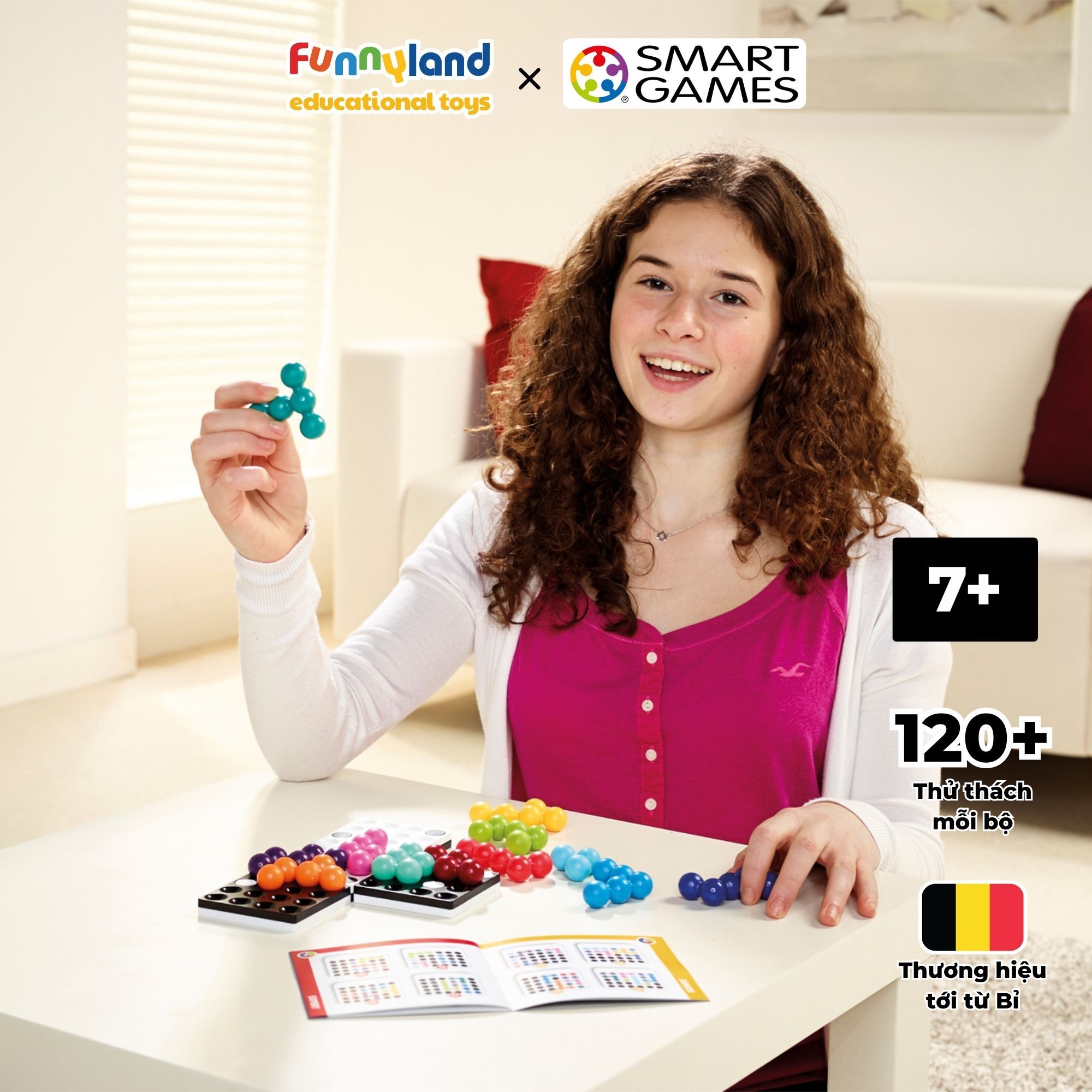 Đồ chơi trí tuệ Smartgames Thử thách Quadrillion