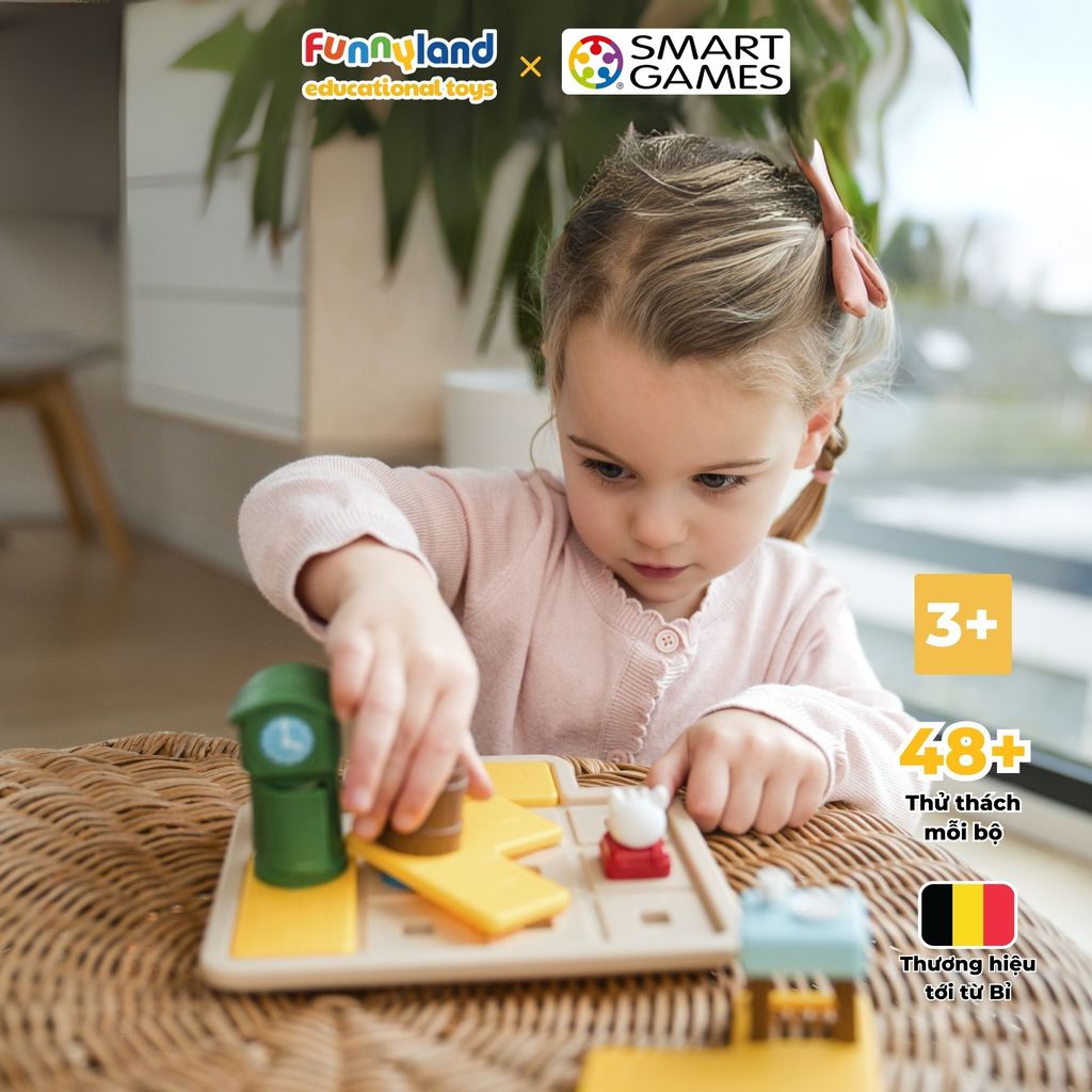 Đồ chơi trí tuệ Smartgames Thử thách Wolf & The 7 Goats